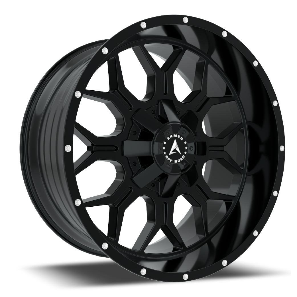 ARMED INFANTRY 20X10 6X135/6X139.7 ET:-24 SATIN BLACK CB:108.1