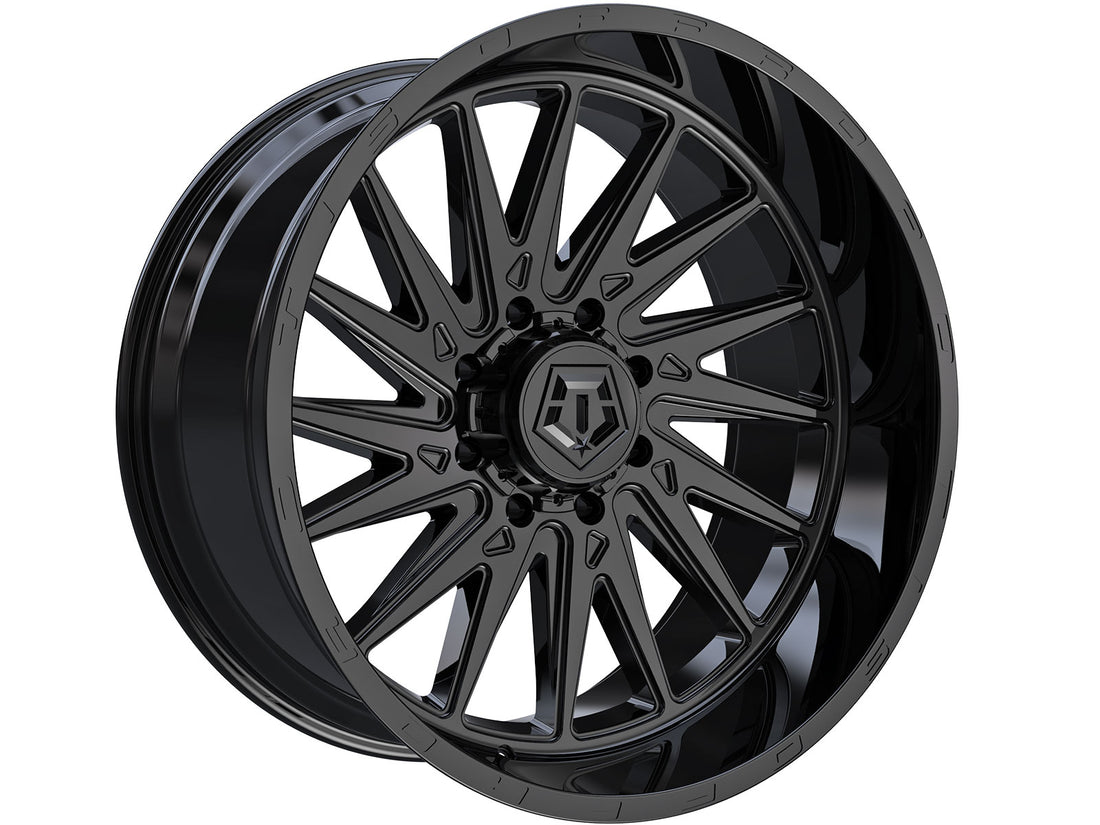 TIS 547 GLOSS BLACK 20X9 0 8X165.1 125.2