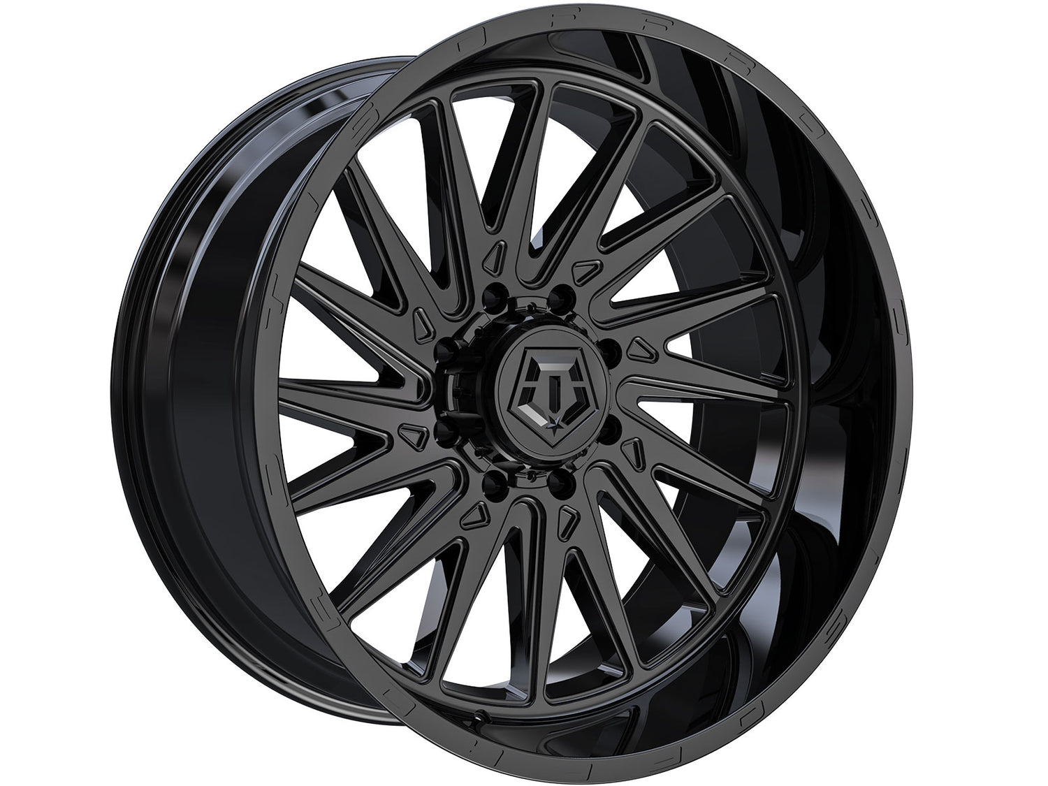 TIS 547 GLOSS BLACK 20X9 0 8X165.1 125.2