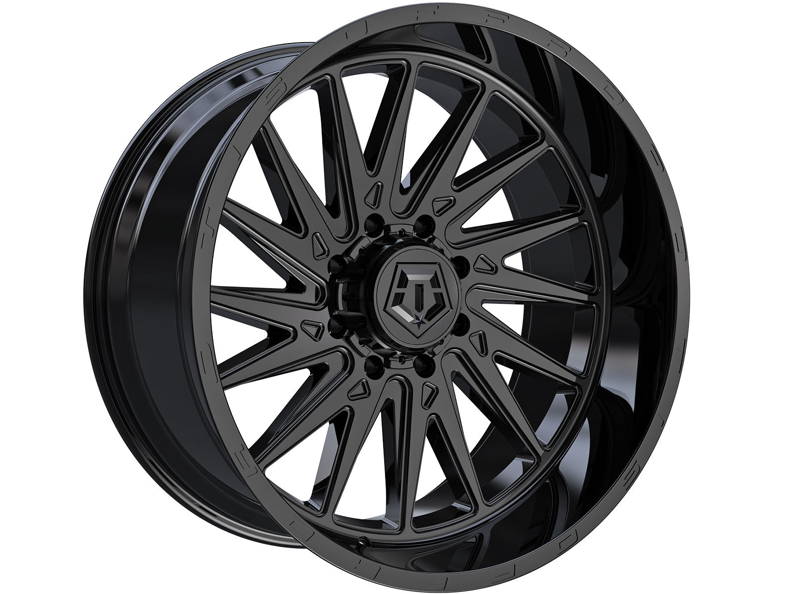 TIS 547 GLOSS BLACK 20X9 0 8X165.1 125.2