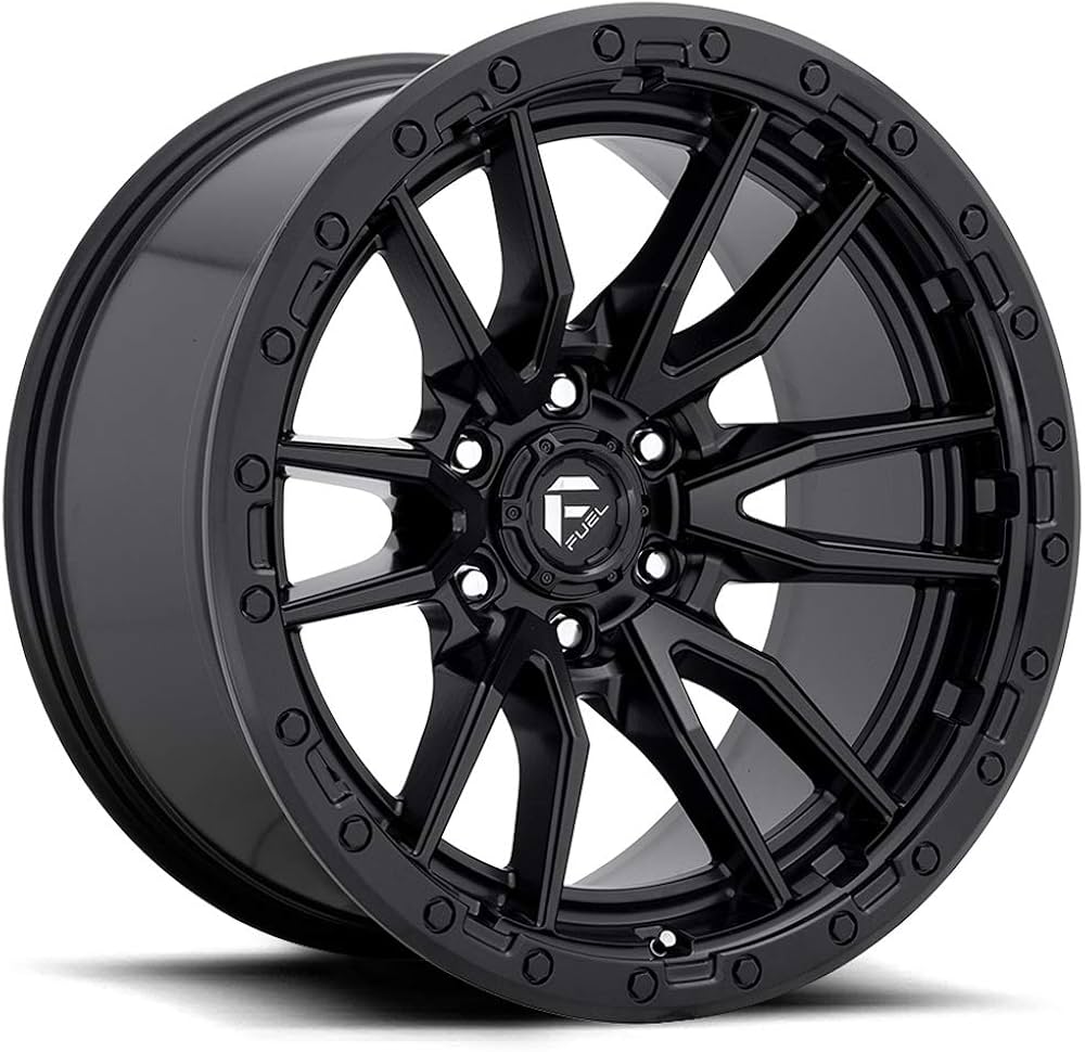 FUEL REBEL 22X10 6X135 87.1 -13 MATTE BLACK