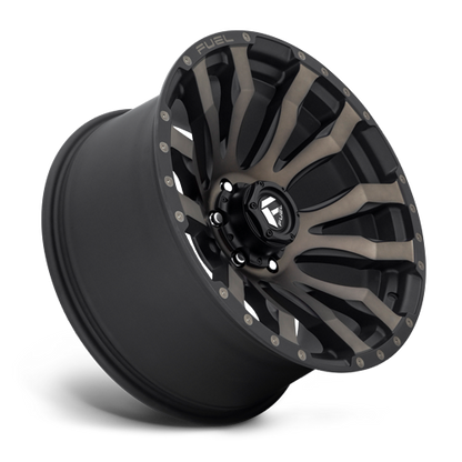 FUEL BLITZ 18X9 +1 6X139.7 106.1 MATTE BLACK DOUBLE DARK TINT ( Text us for clearance price )