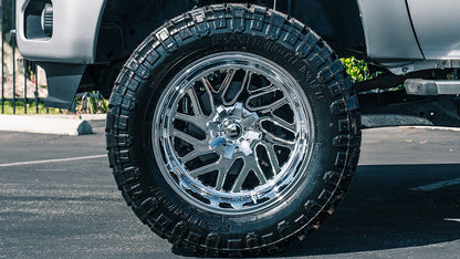 FUEL TRITON 20X9 6X135/6X139.7 +20 106.1 CHROME PLATED ( TEXT US FOR BLOWOUT PRICING )