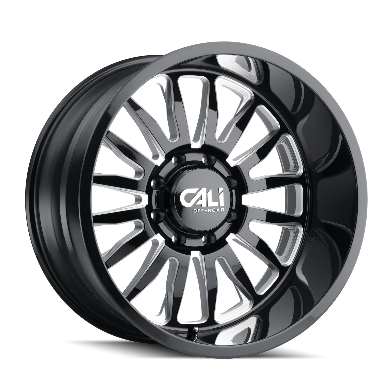 CALI OFF-ROAD SUMMIT GLOSS BLACK MILLED | 20x10 -25 ET 5x139.7  (87.1 HUB)