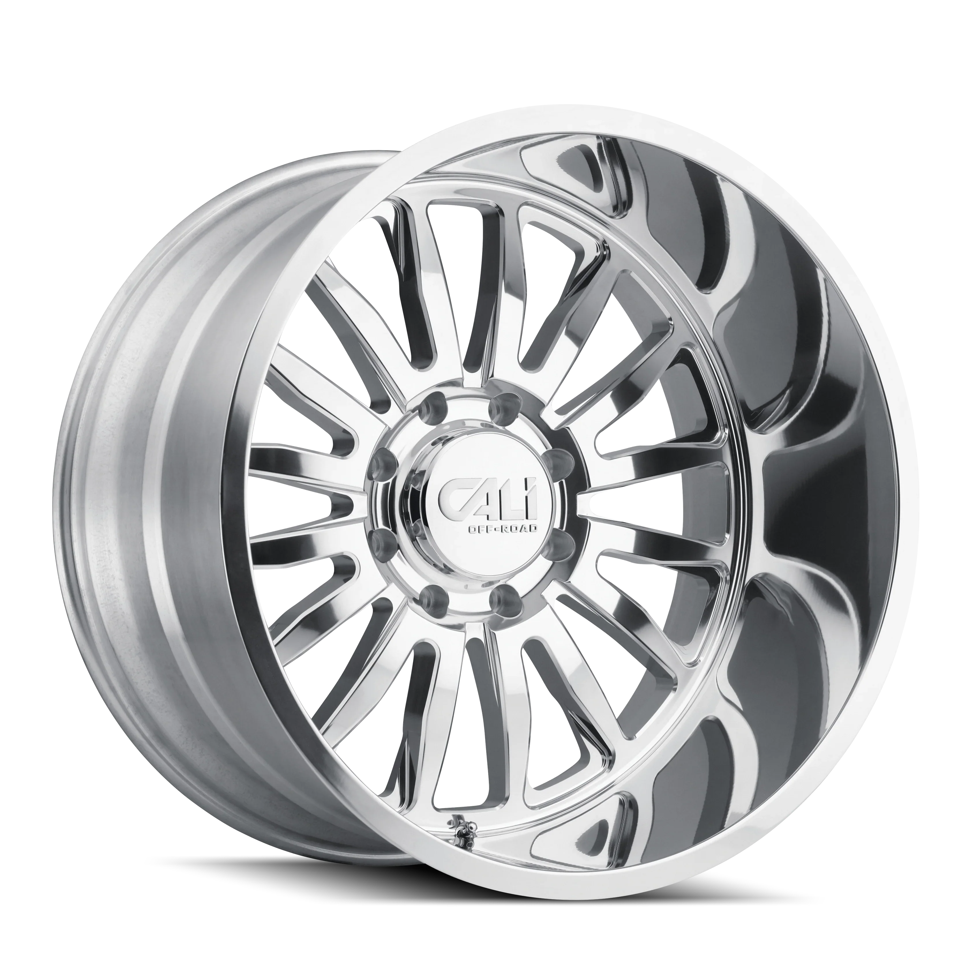 CALI OFF-ROAD SUMMIT POLISHED | 22X12 -51 8X165.1 (125.2MM HUB)