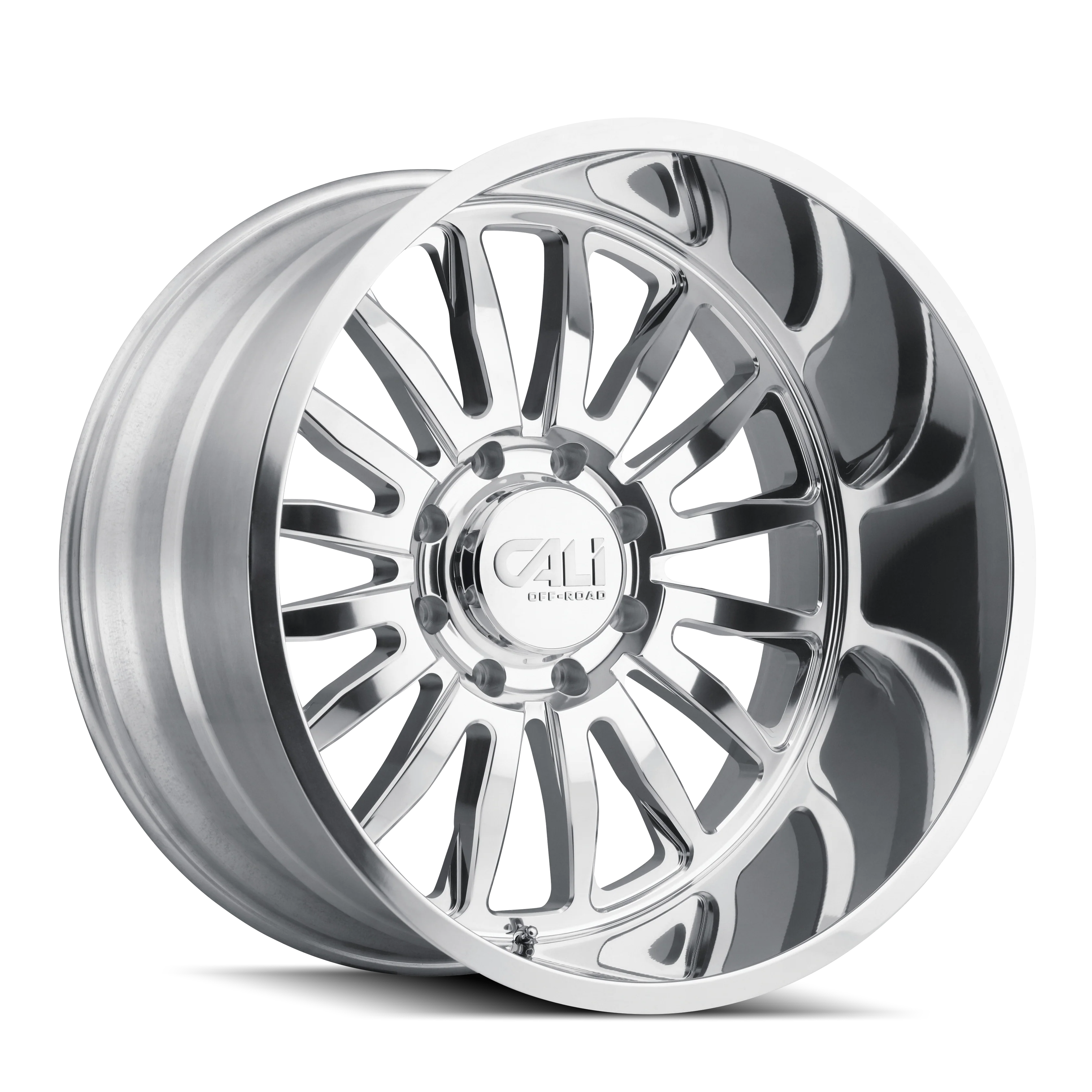 CALI OFF-ROAD SUMMIT POLISHED | 22X12 -51 8X165.1 (125.2MM HUB)