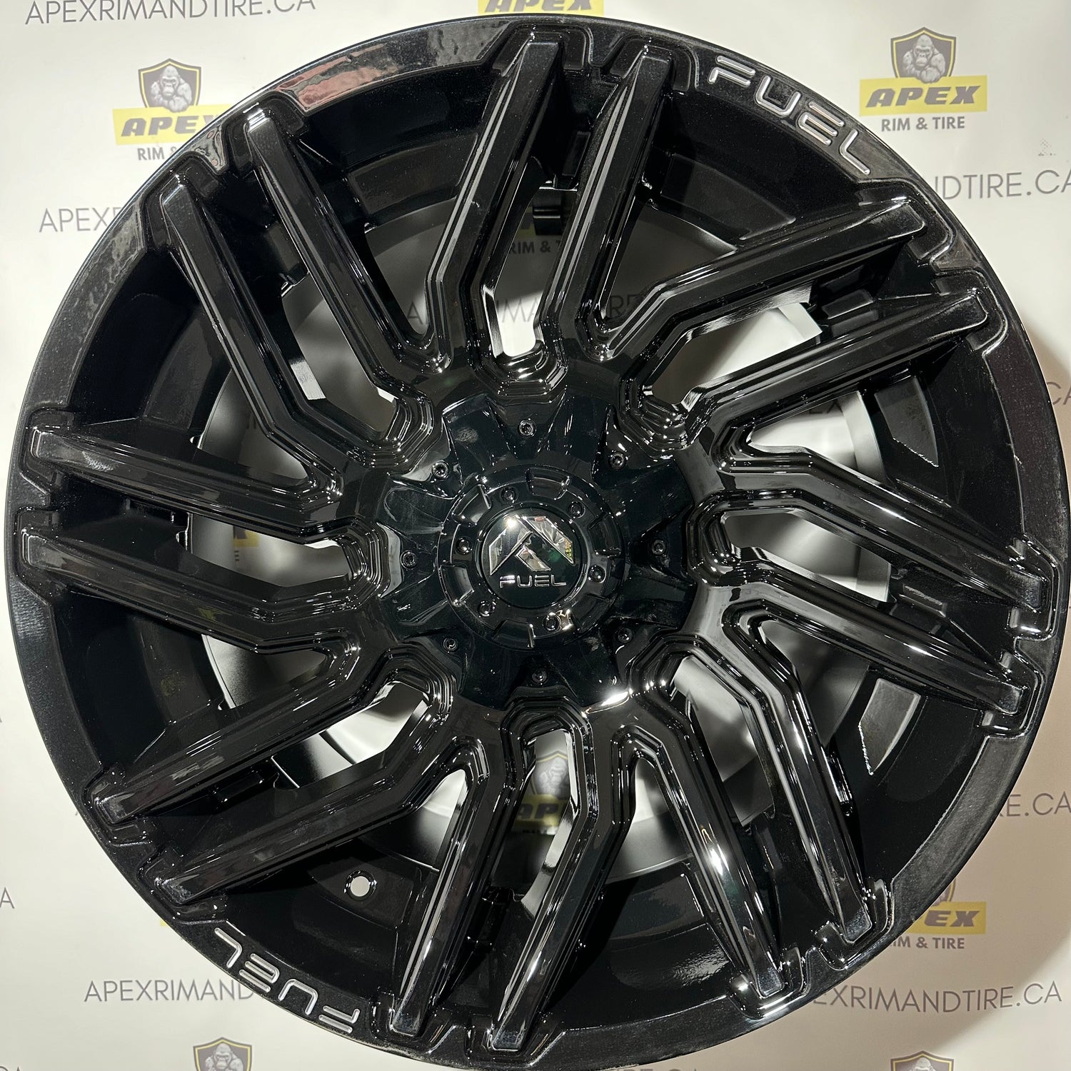 FUEL D776 TYPHOON GLOSS BLACK | 20X10 5X139.7/5X150 -18