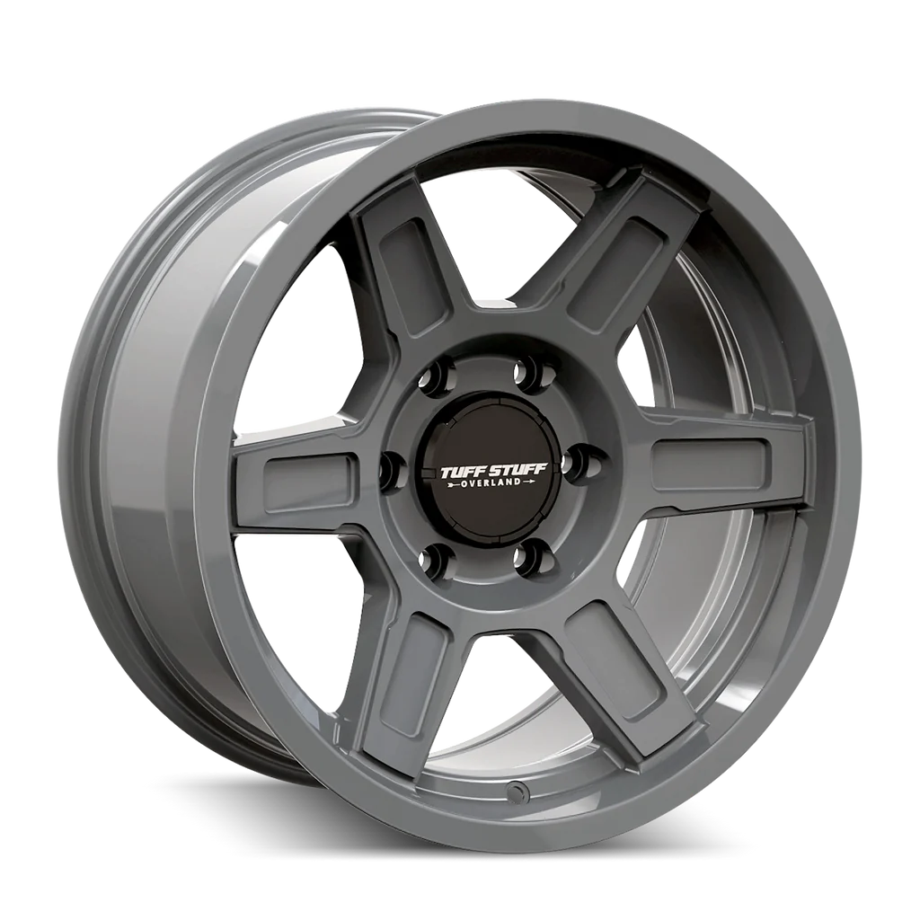 TUFFSTUFF ASCENT TS01 ALPHA GREY 17X8.5 5-127 0MM