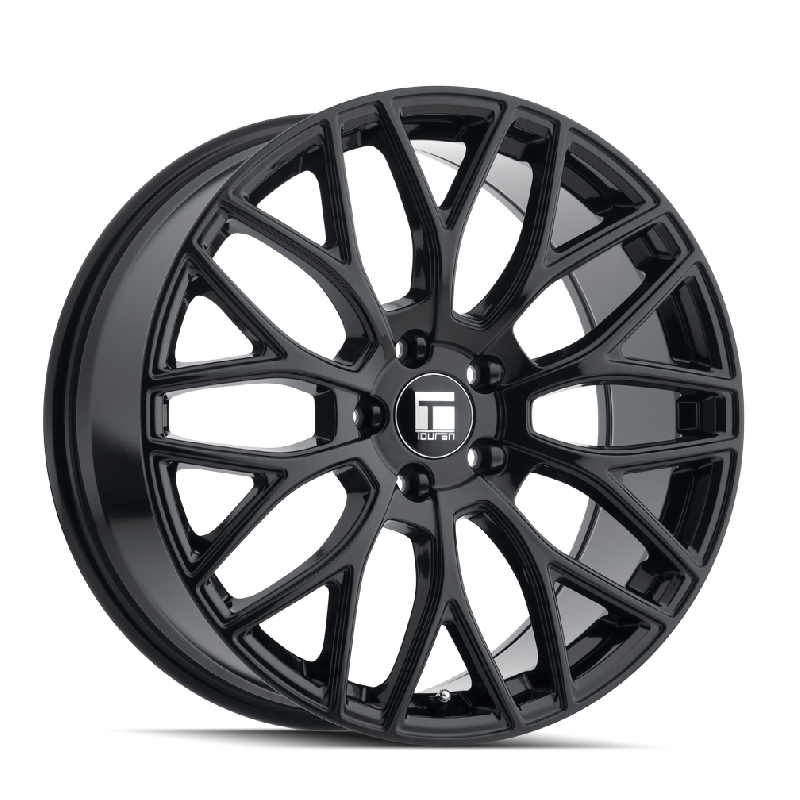 TOUREN TR76 3276 GLOSS BLACK | 17X8 +35 ET 5x114.3 (72.6MM HUB)