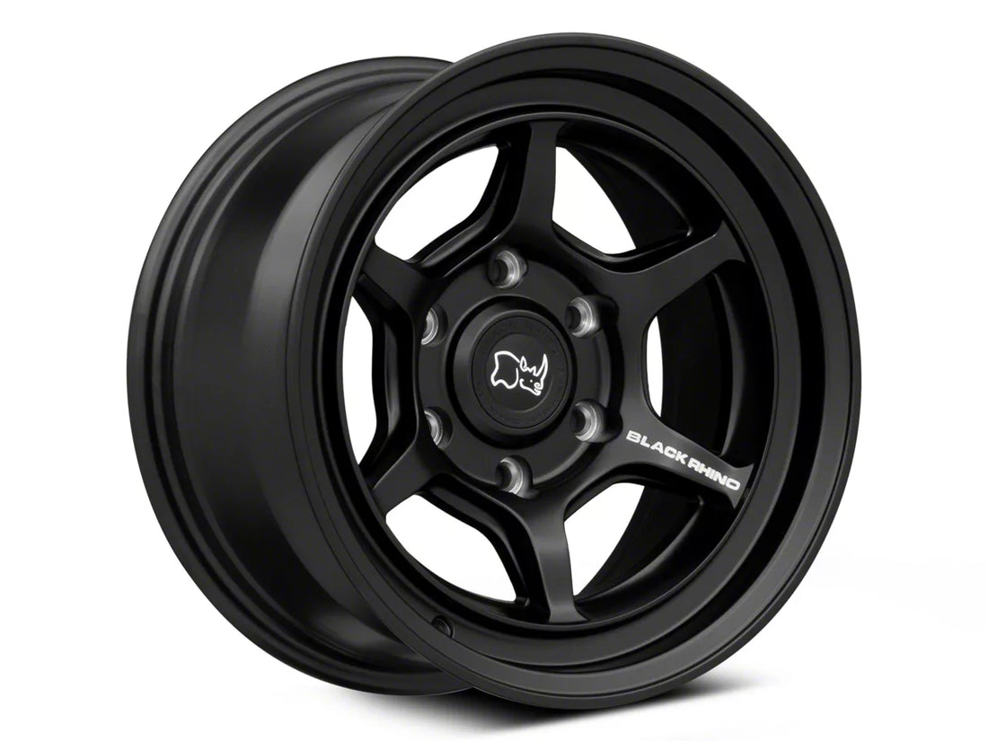 BLACK RHINO SHOGUN MATTE BLACK 17X9 -38 6X139.7 106.1