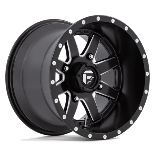 FUEL OFFROAD UTV D538 MAVERICK 15X10 +0 4X156 132 MATTE BLACK MILLED