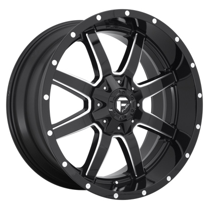 FUEL MAVERICK 20X9 +1 6X135/6X139.7 106.1 GLOSS BLK MILL ( TEXT US FOR CLEARANCE PRICE )