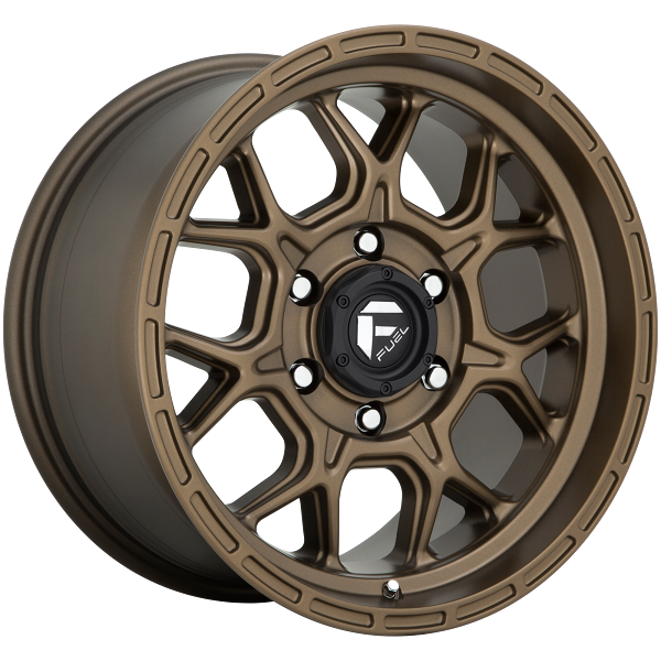 Fuel Off-Road Wheels D671 TECH Matte Bronze (17&quot;x9&quot;, 1 Offset, 6X139.7 Bolt Pattern, 106.1mm Center Bore)