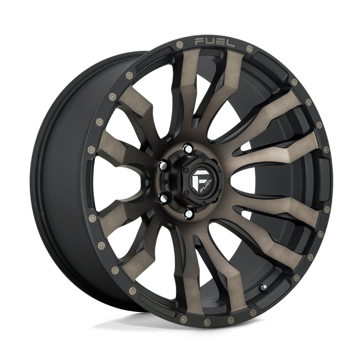 FUEL OFF-ROAD D674 BLITZ MATTE BLACK DOUBLE DARK TINT 22X10 6X135 -18 87.1MM * TEXT FOR CLEARANCE PRICING ***