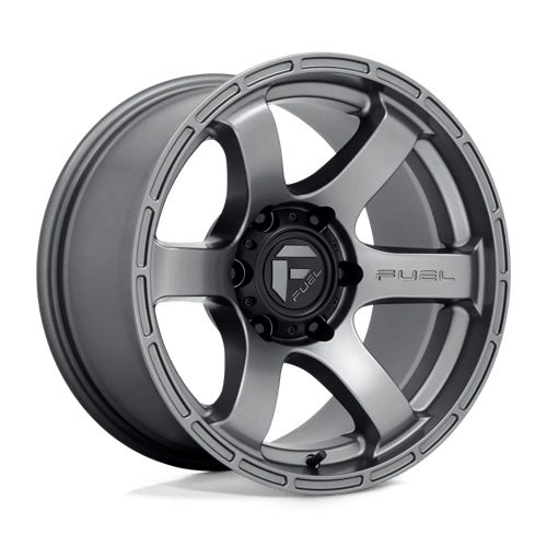 FUEL OFF-ROAD D767 RUSH MATTE GUN METAL 18X9 6X120+20 67.1MM ( CALL FOR CLEARANCE PRICING )