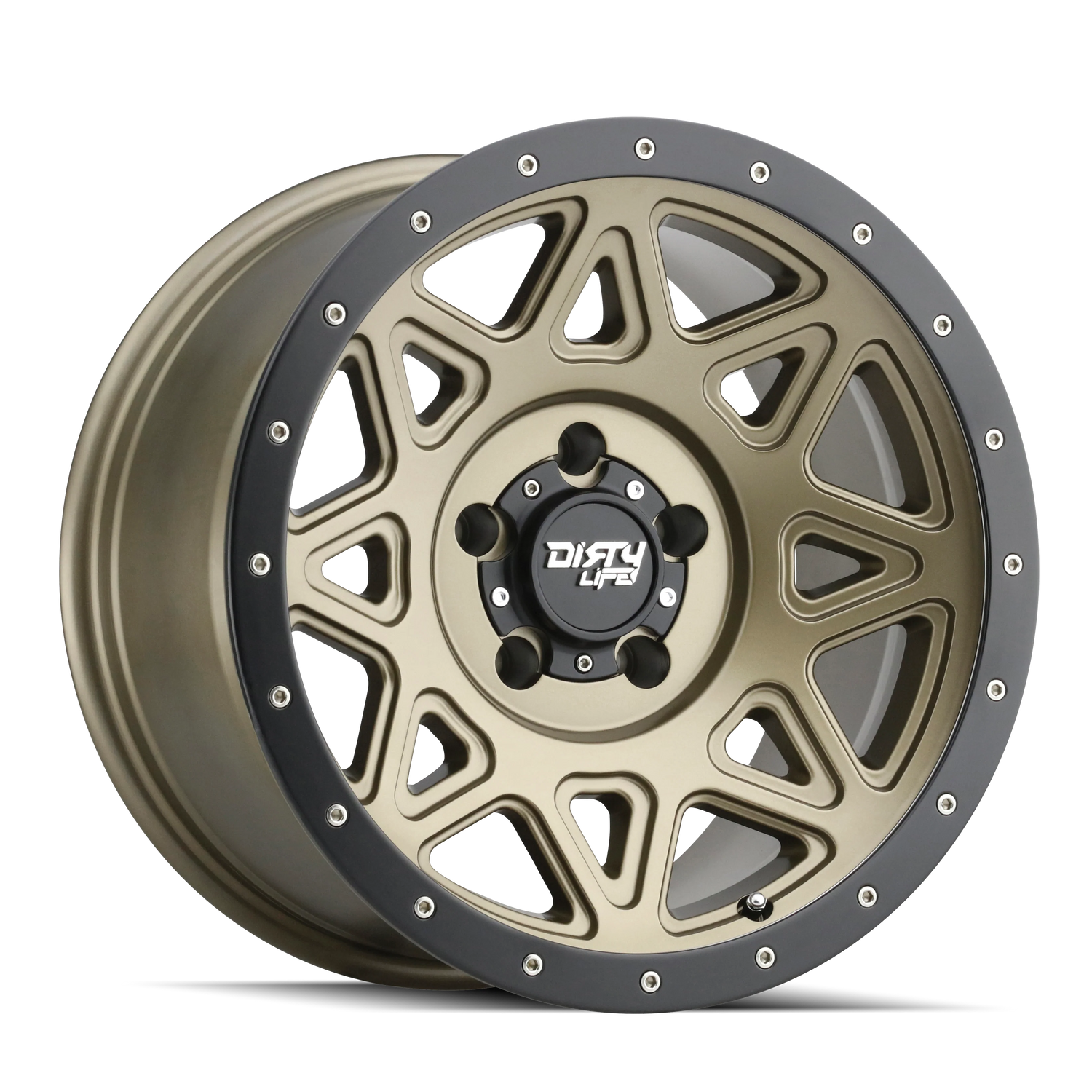 DIRTY LIFE THEORY MATTE GOLD | 18X9 +0 6X139.7 (106MM HUB)