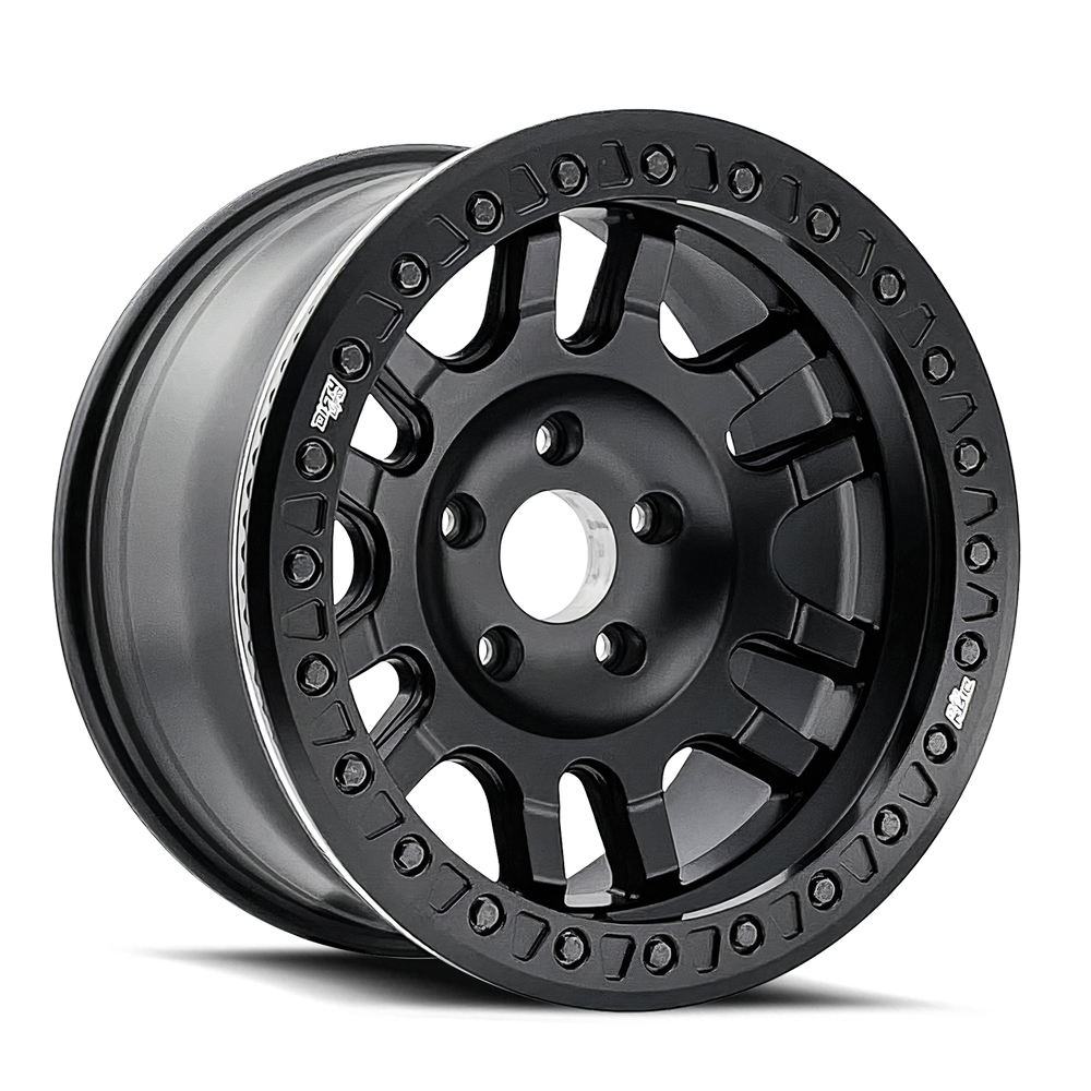 BEADLOCKED - DIRTY LIFE CANYON RACE 9314 MATTE BLACK 20X10 8x165.1 -44MM 130.8MM ( REAL OFF-ROAD BEADLOCK )