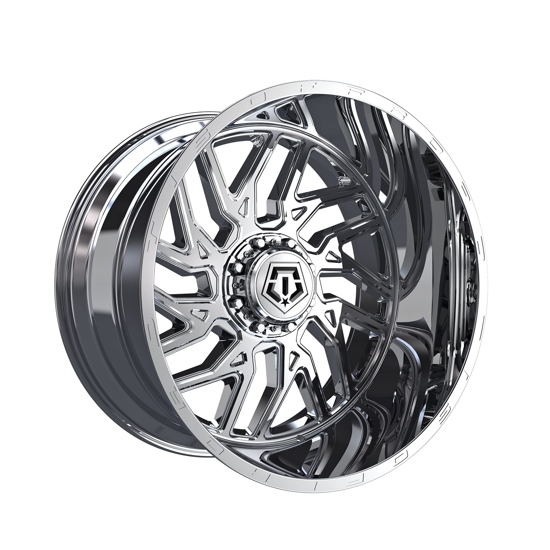 TIS 544 CHROME 20X9 0 8X165.1 125.2mm