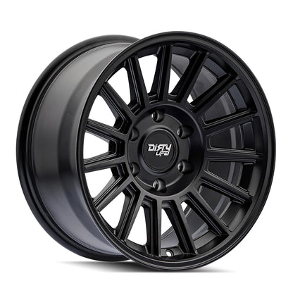 DIRTY LIFE JOURNEY MATTE BLACK 17X8.5 +0 6X135MM 87.1MM