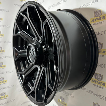 FUEL SIEGE MATTE BLACK | 20X9 +1 8X165.1