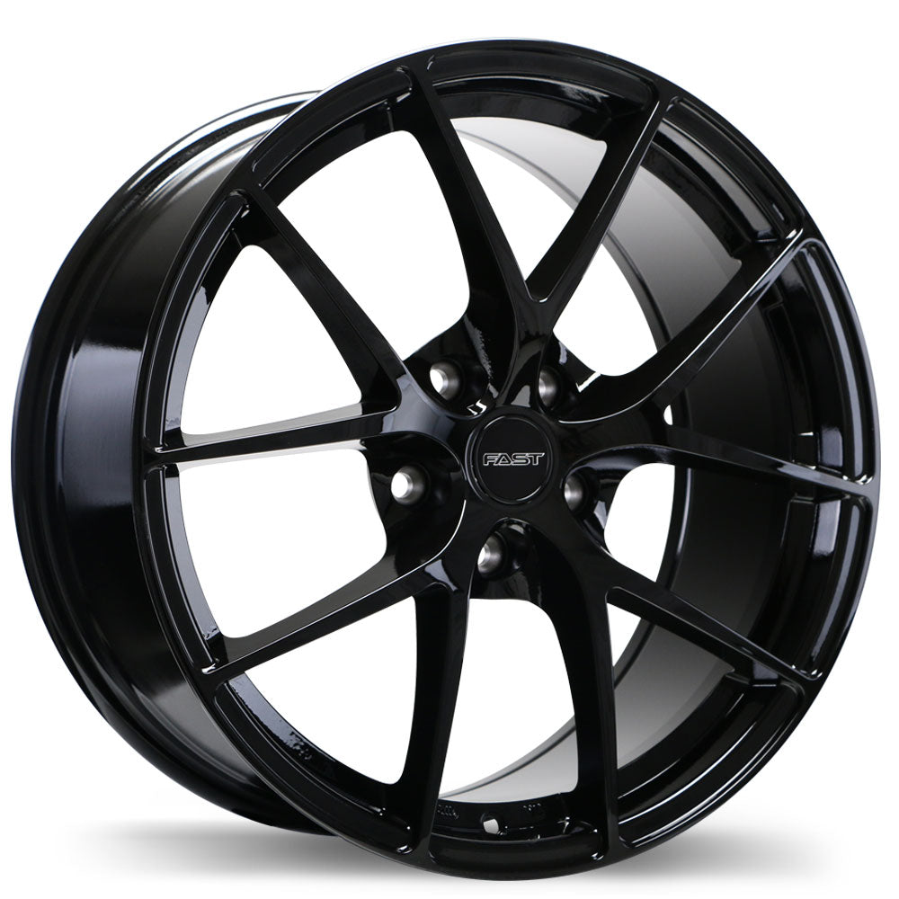 FAST INNOVATION GLOSS BLACK 18X8 +42 5X112MM 66.5MM