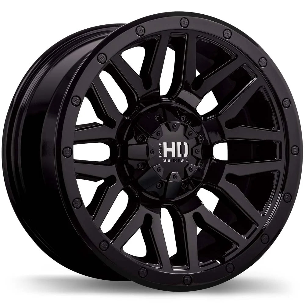 FAST HD MENACE GLOSS BLACK 18X9 +15 5X127/5X139.7MM 87.1MM