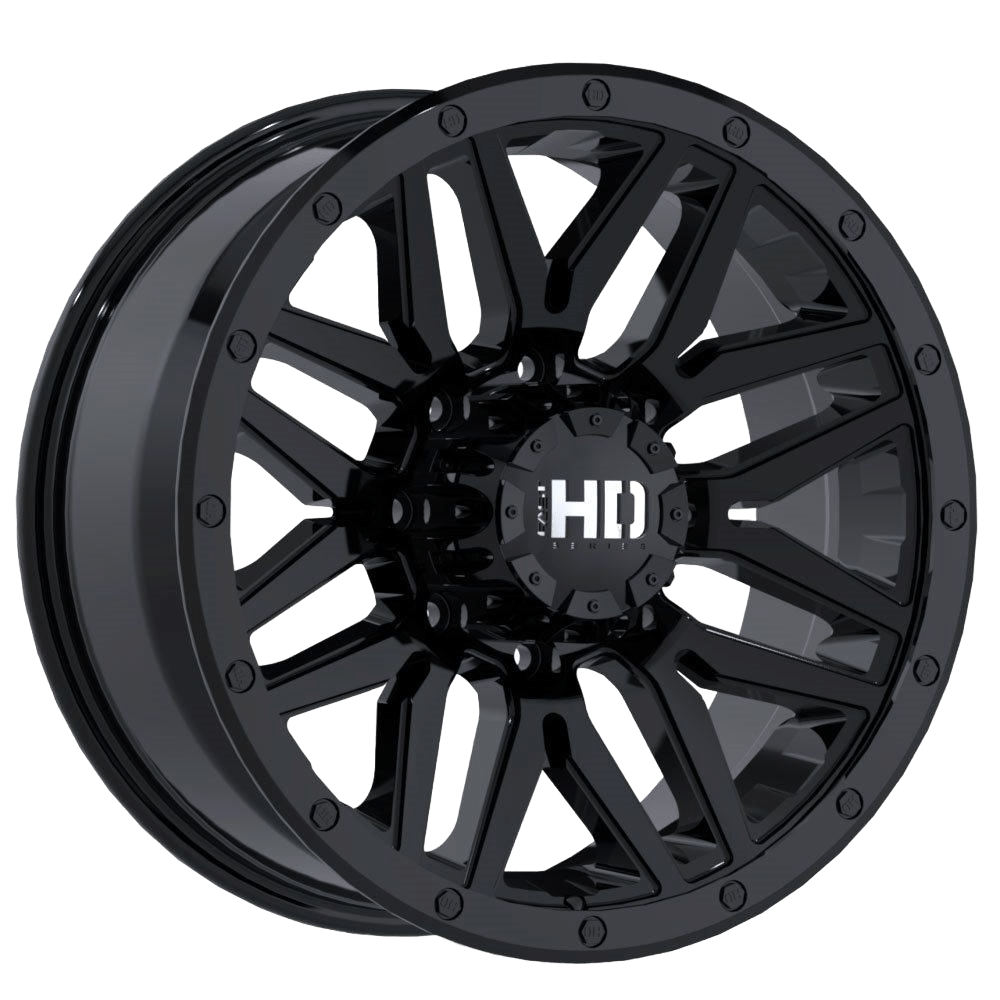 FAST HD MENACE GLOSS BLACK | 17X8 +15 8X165.1