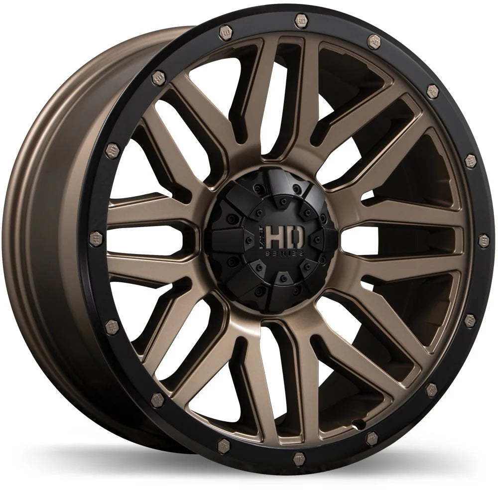 FAST HD MENACE SATIN BRONZE/BLACK BEADLOCK 17X8 +0 6X139.7MM 106.1MM