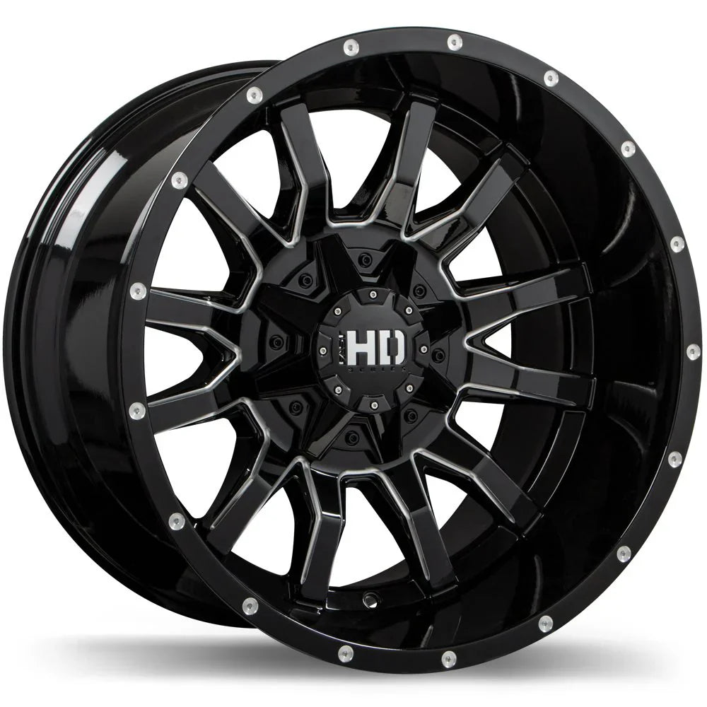 FAST HD TRAXX 20x10 8x170 -15 125.0mm BLK / MIL