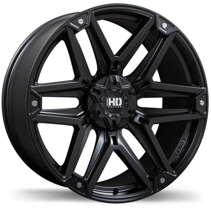 FAST HD RECON SATIN BLACK 20X9 +25 6X139.7MM 93.1MM
