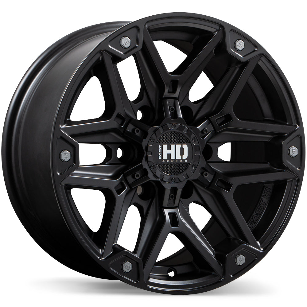 FAST HD RECON SATIN BLACK 17X8 +20 6X139.7MM 95.1MM