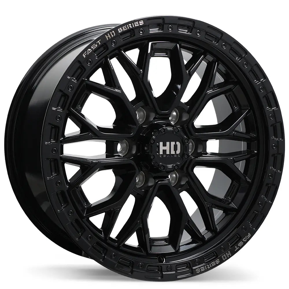 FAST HD MURAMASA GLOSS BLACK 18X9 +30 6X135MM 87.1MM