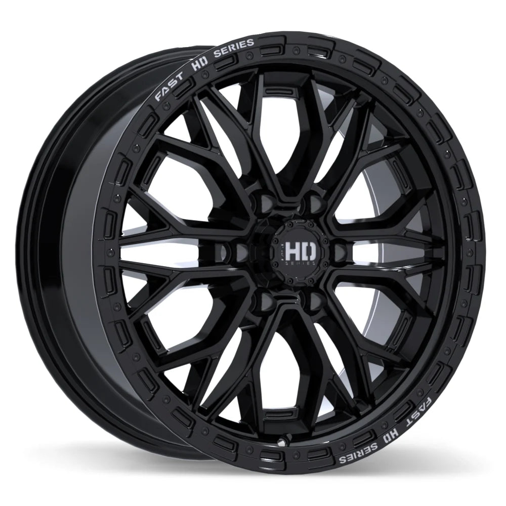 FAST HD Muramasa 20x9 6x139.7mm +30 95.1mm BLK / MIL