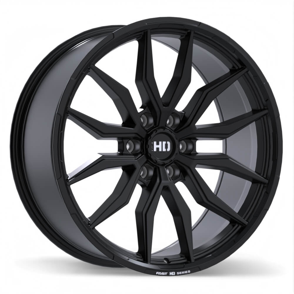 FAST HD GRIT SATIN BLACK 20X9 +44 6X135MM 87.1MM
