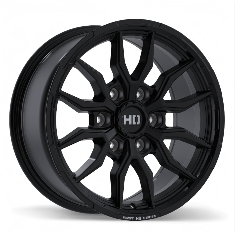 FAST HD GRIT 17X8 6X139.7 +24 78.0 SATIN BLACK