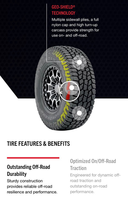 YOKOHAMA GEOLANDAR A/T4 G018 LT 265/65R17 10 PR