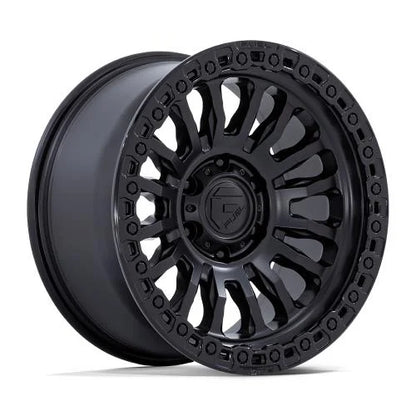 FUEL FC857 RINCON MATTE BLACK W/ GLOSS BLACK LIP 20X10 -18 8X180 124.2 * TEXT FOR CLEARANCE PRICE ***