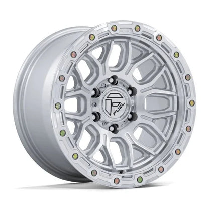FUEL FC881 SURGE GLOSS SILVER W/ MACHINED FACE 17X9 +20 6X135 87.1 * Text us for CLEARANCE price