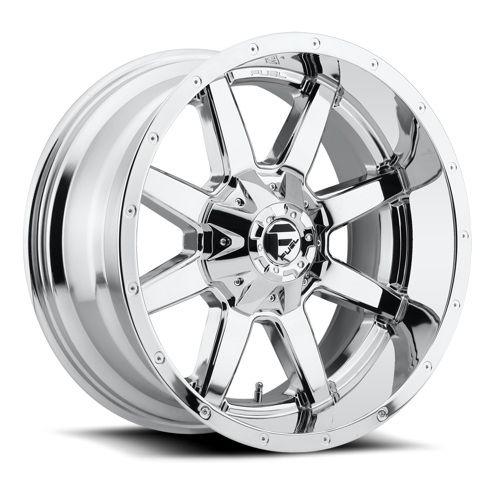 FUEL MAVERICK 22X10 -24 6X135/6X139.7 106.1 POLISHED ( Text for clearance price )