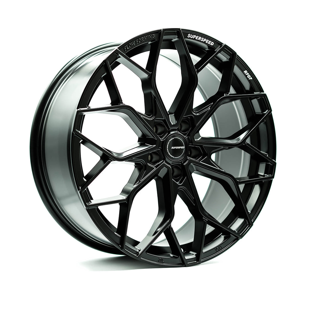 Superspeed RF07 20x10.5 +27 5x112 Matte Black CB 66.6