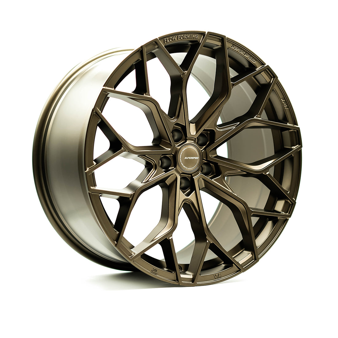 Superspeed RF07 20x9 +25 5x112 Satin Bronze CB 66.6