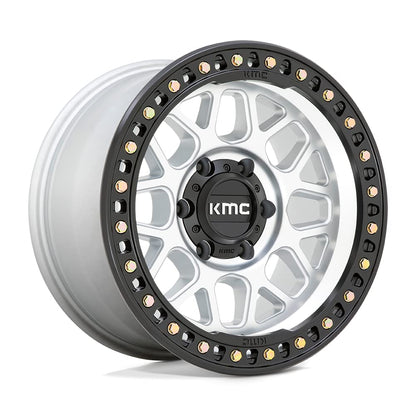 KMC KM549 GRS MACHINED W/ SATIN BLACK LIP 17X8.5 0 6X135 87.1mm **TEXT FOR CLEARANCE PRICE **