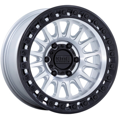 KMC KM552 IMS MACHINED W/ MATTE BLACK LIP 20X9 0 8X170 125.1mm