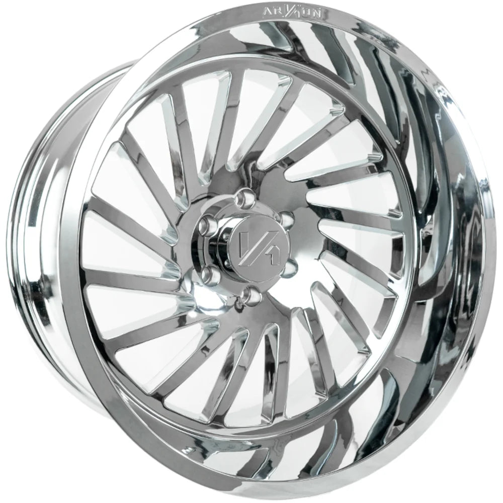 ARKON CAESAR 22X12 8X165.1 -51 125MM CHROME **LEFT**