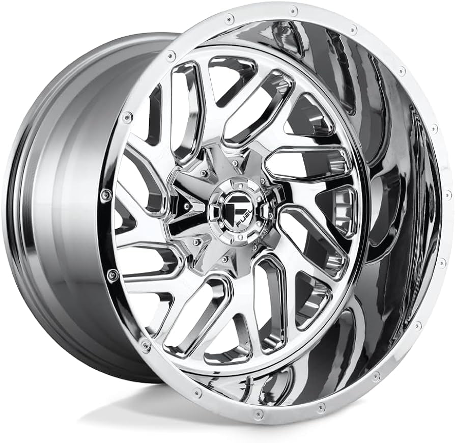 FUEL Triton 22x10-18 Chrome 8x170 125.12mm