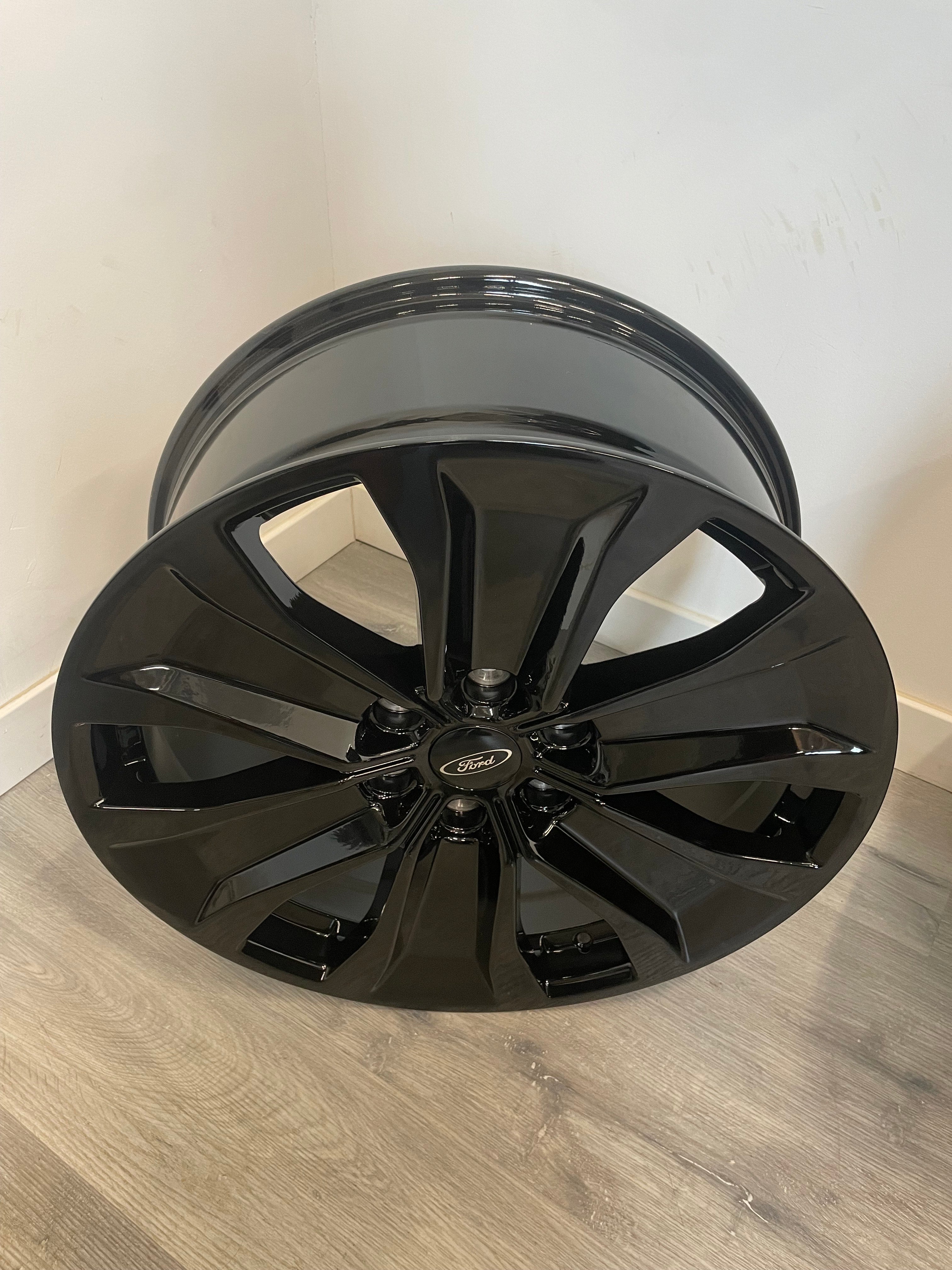 R250 OEM LARIAT REPS FORD F150/EXPEDITION GLOSS BLACK | 18X8.5 +44 6X135