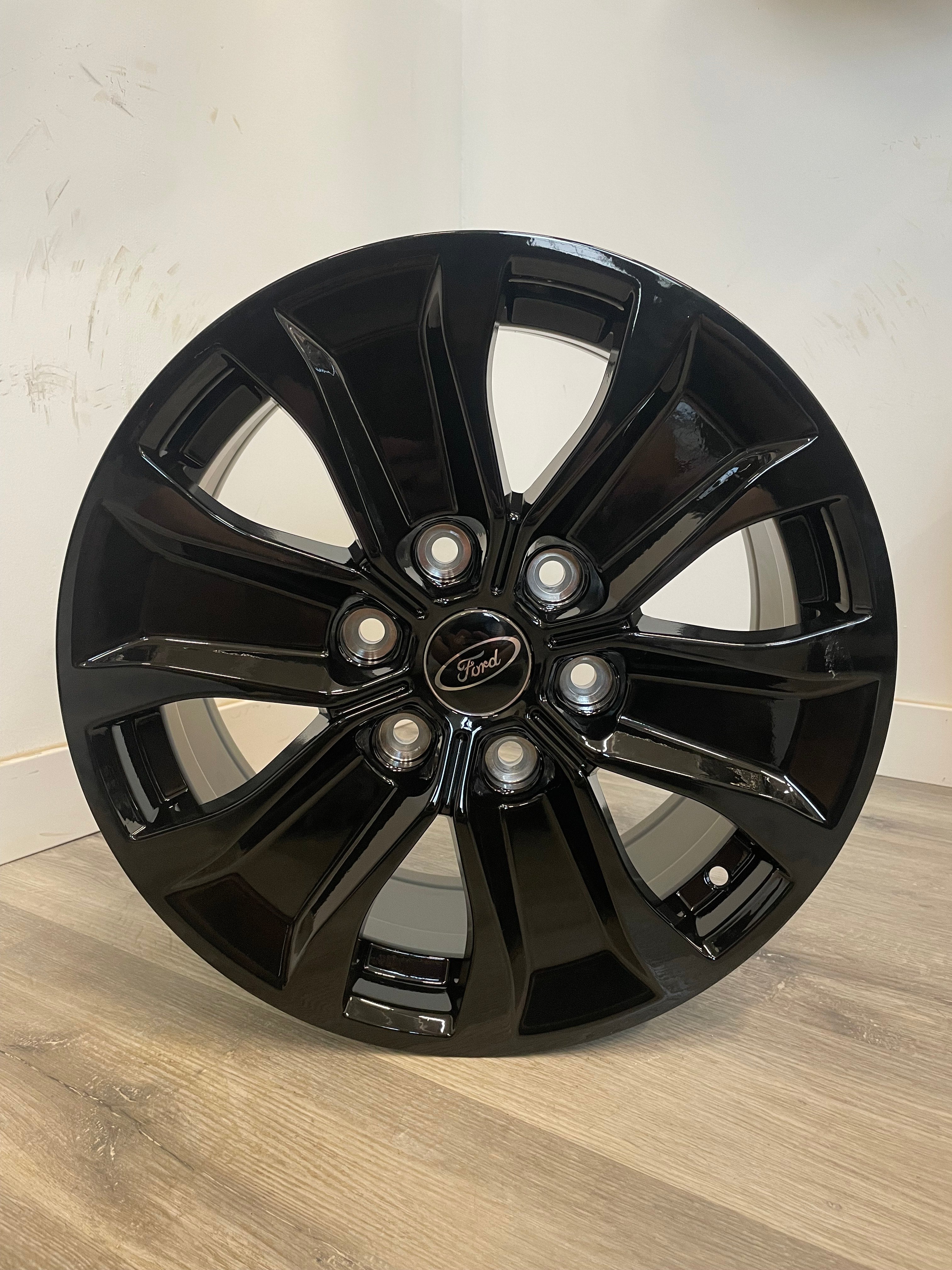 FORD OEM LARIAT REPS GLOSS BLACK | 17X7.5 +44 6X135MM