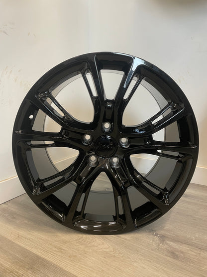 R148B JEEP SRT REPS GLOSS BLACK 20X10 +50 5X127MM 71.5MM