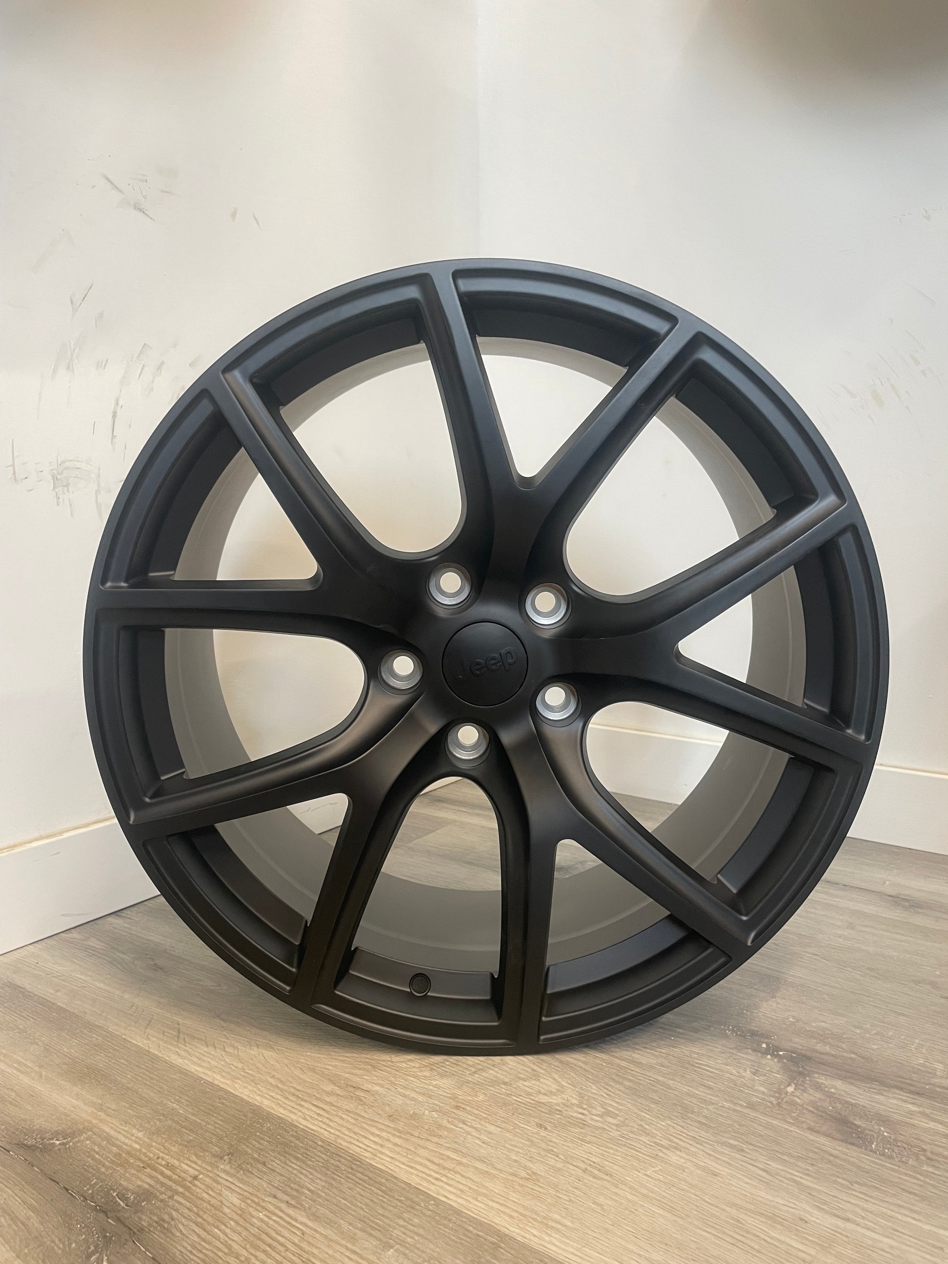 R217A JEEP SRT REPLICA MATTE BLACK 20X9 +34 5X127MM 71.5MM