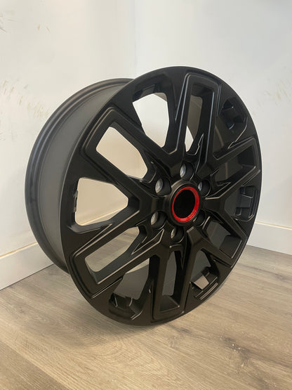 TOYOTA TUNDRA 2022 + TRD OEM REPS 20x7.5 +60 6x139.7mm 95.1mm BLK / SAT